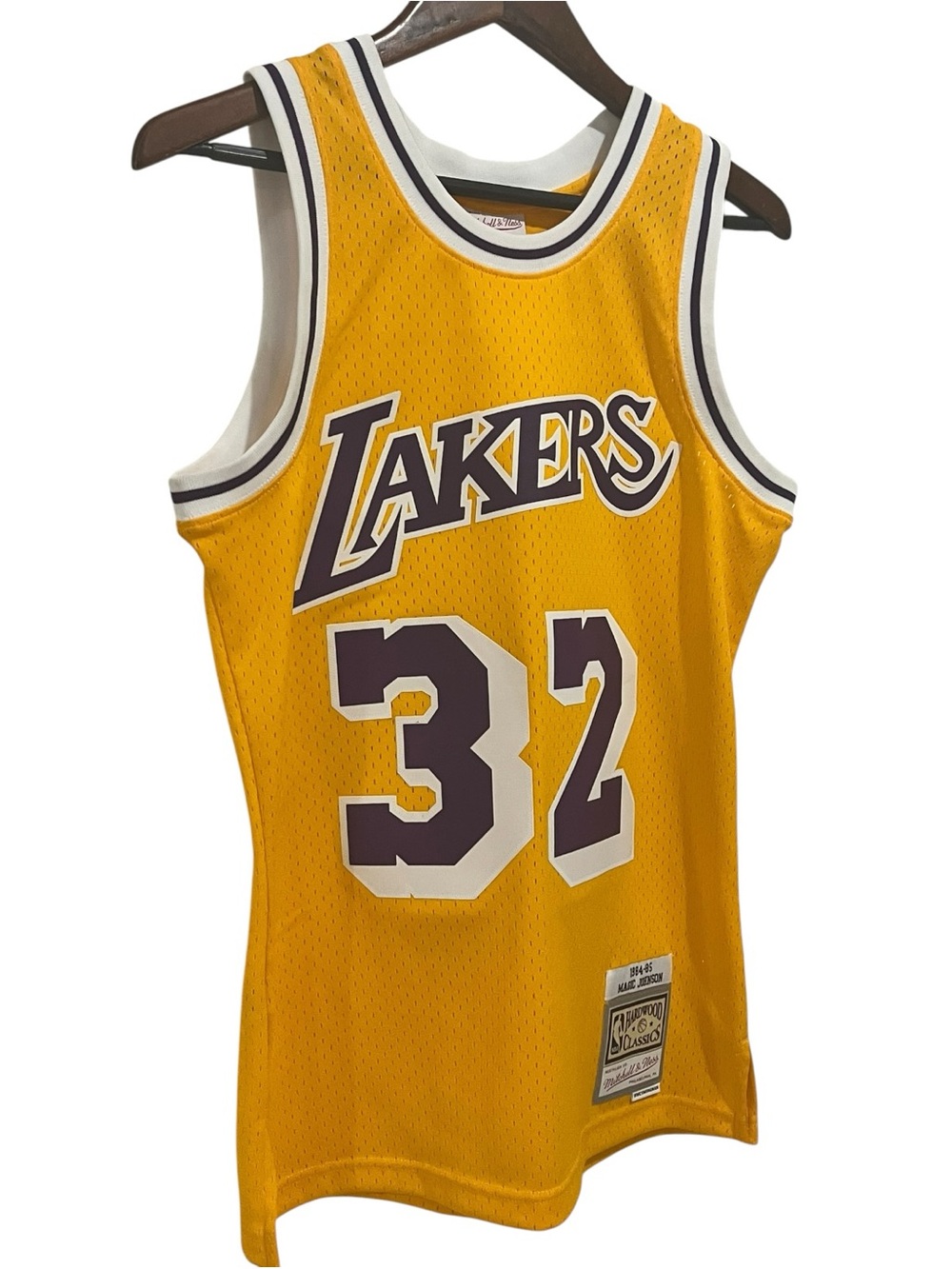 Mitchell & Ness Magic Johnson LA Los Angeles Lakers Jersey Sz Small NBA 1984-85